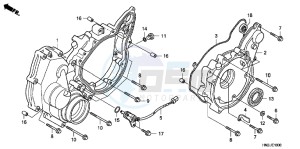 VFR1200XH Europe Direct - (ED) drawing CAMSHAFT/VALVE (FRONT)