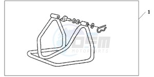 CBR1000RR9 Australia - (U / PSW) drawing MAINTENANCE STAND