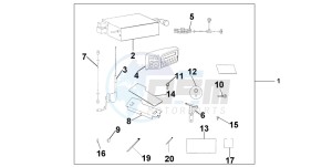 ST1300 drawing RDS RADIO