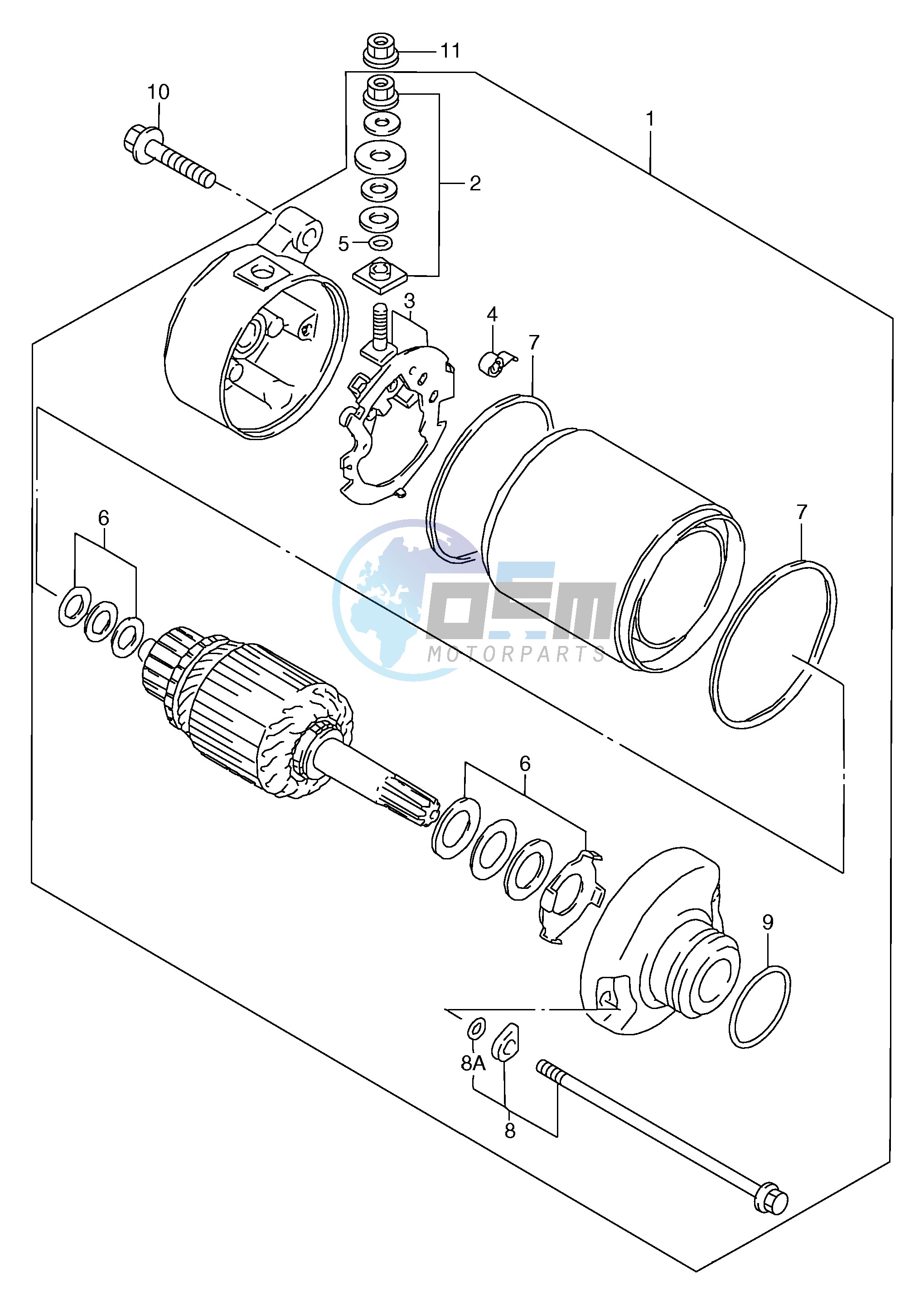 STARTING MOTOR