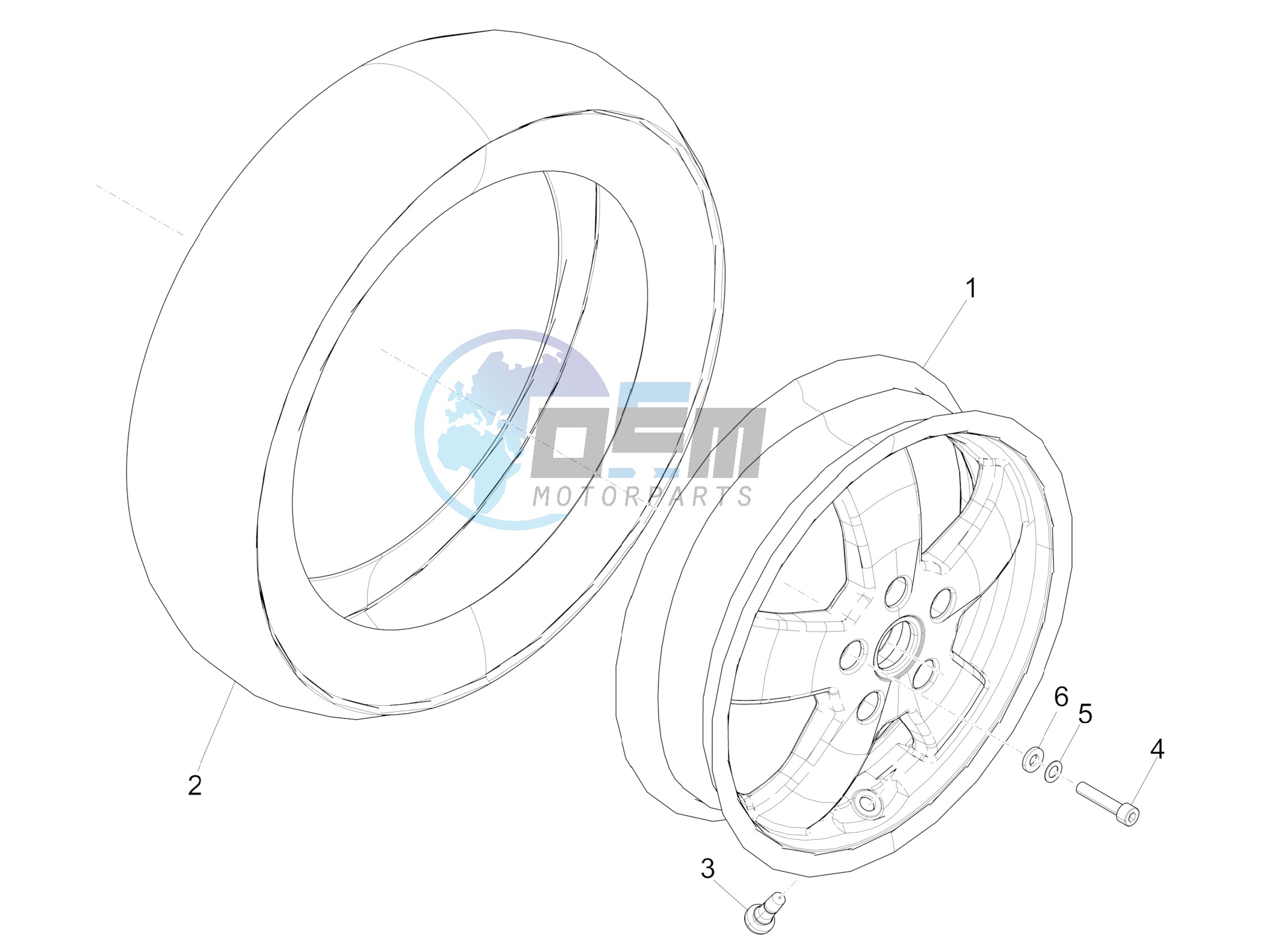 Front wheel