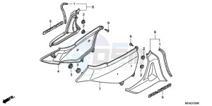 GL18009 Korea - (KO / AB) drawing SIDE COVER