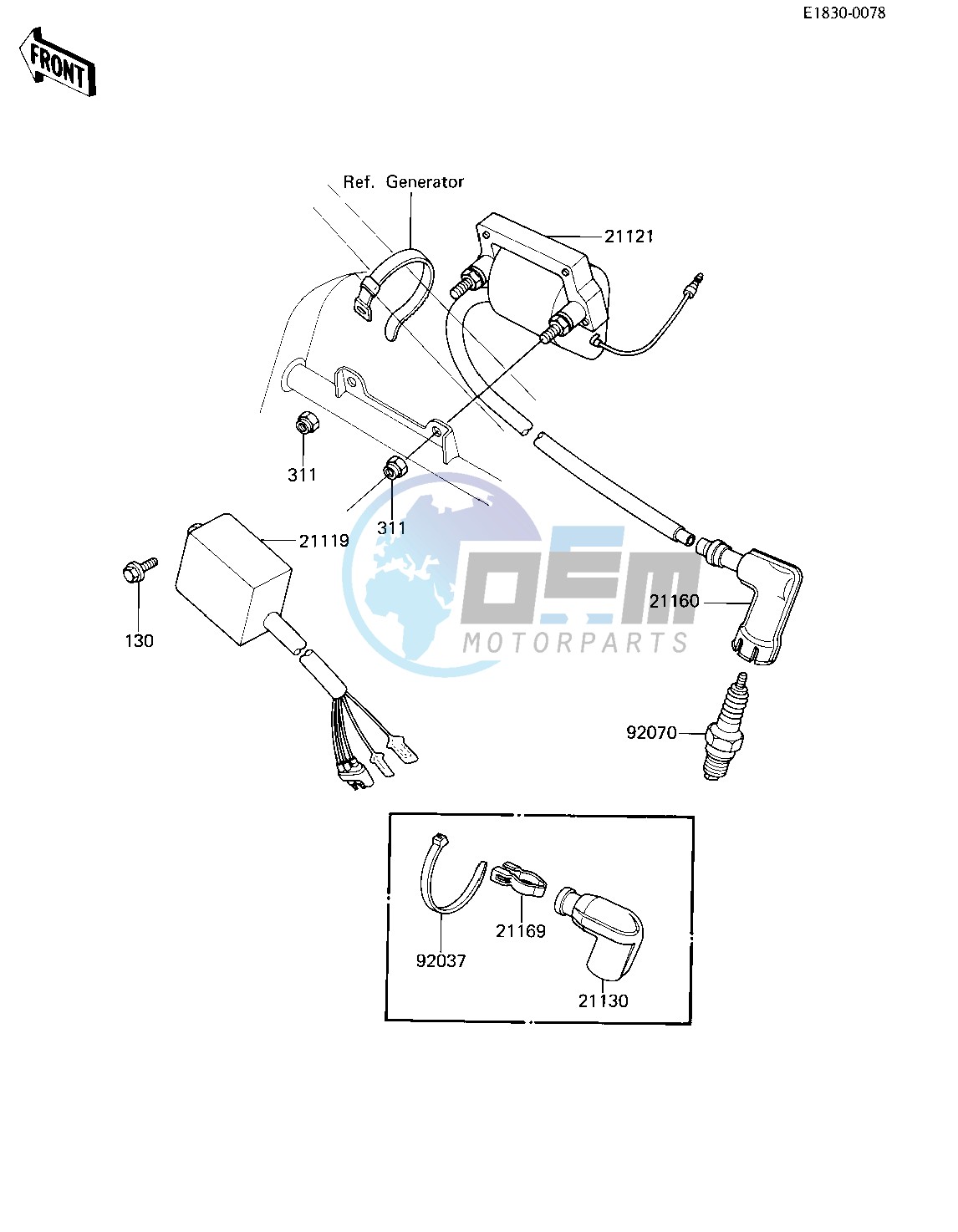 IGNITION -- 82 KX80-C2- -