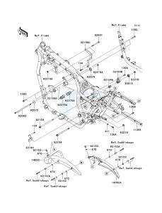 VN 1700 G [VULCAN 1700 CLASSIC LT] (9G-9FA) G9F drawing FRAME FITTINGS