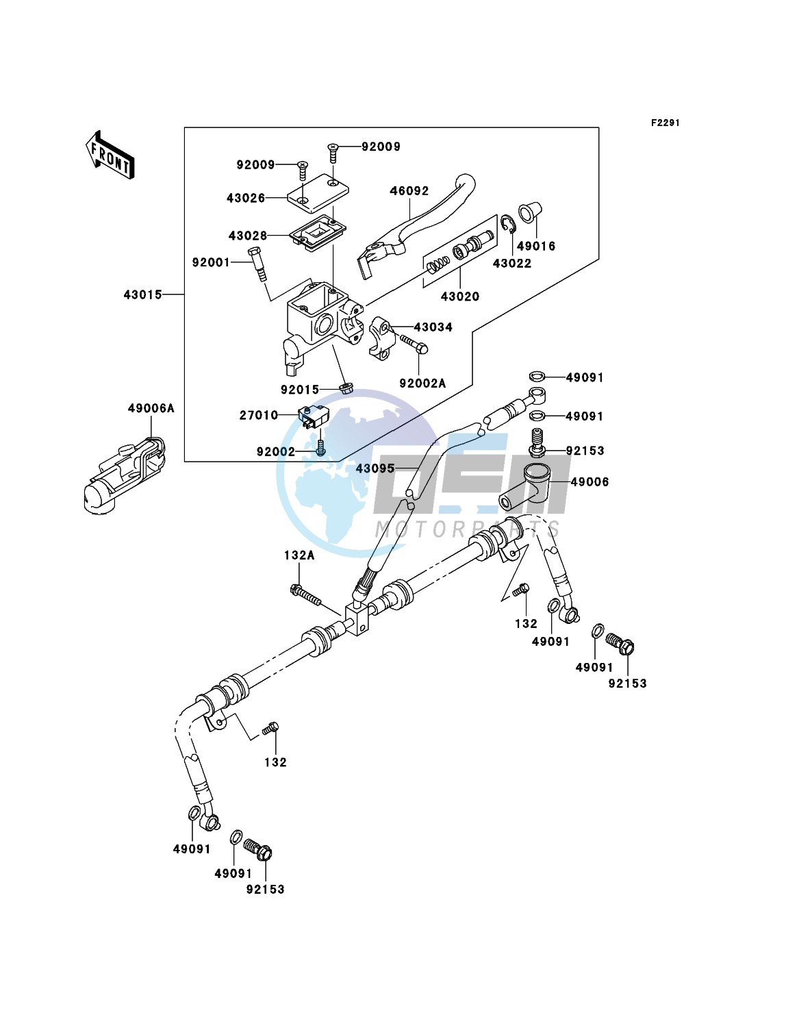 Front Master Cylinder