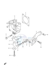 DF 40 drawing Throttle Body