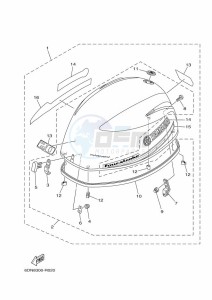 F20DETL drawing FAIRING-UPPER