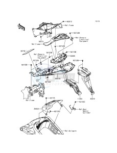 NINJA_ZX-6R_ABS ZX636FFFA FR GB XX (EU ME A(FRICA) drawing Rear Fender(s)