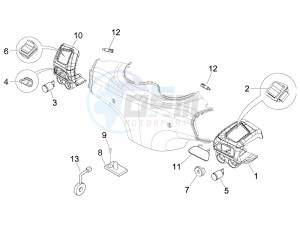 Beverly 125 e3 drawing Selectors - Switches - Buttons