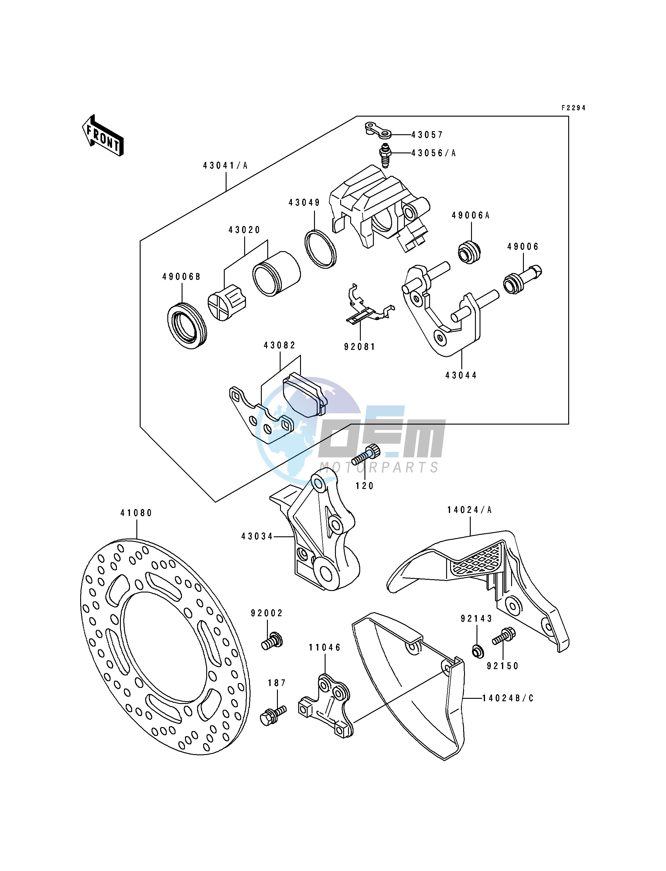 REAR CALIPER