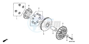 FJS400D9 ED / 2ED drawing DRIVE FACE