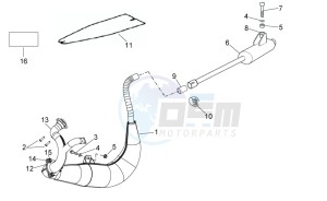 RS 50 drawing Exhaust unit