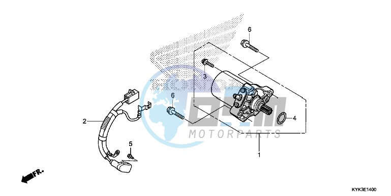 STARTING MOTOR