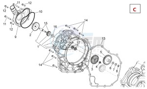 Shiver 750 drawing Water pump I