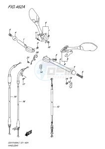 GSX-R1000 EU drawing HANDLEBAR