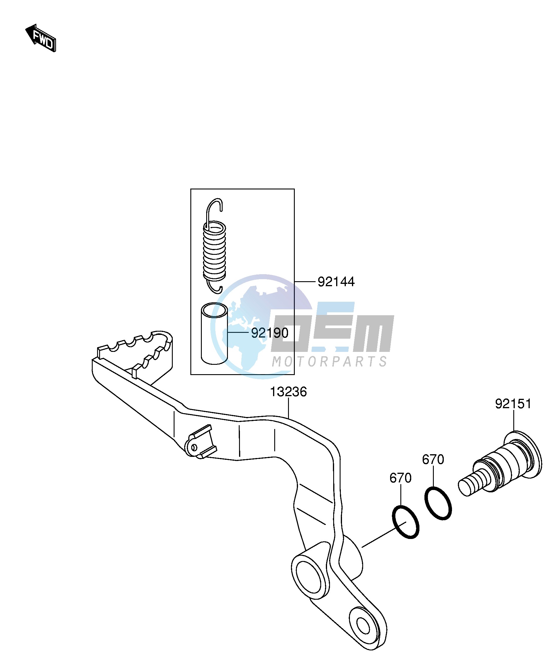 BRAKE PEDAL