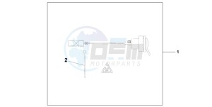 ST1300A drawing 12V DC SOCKET