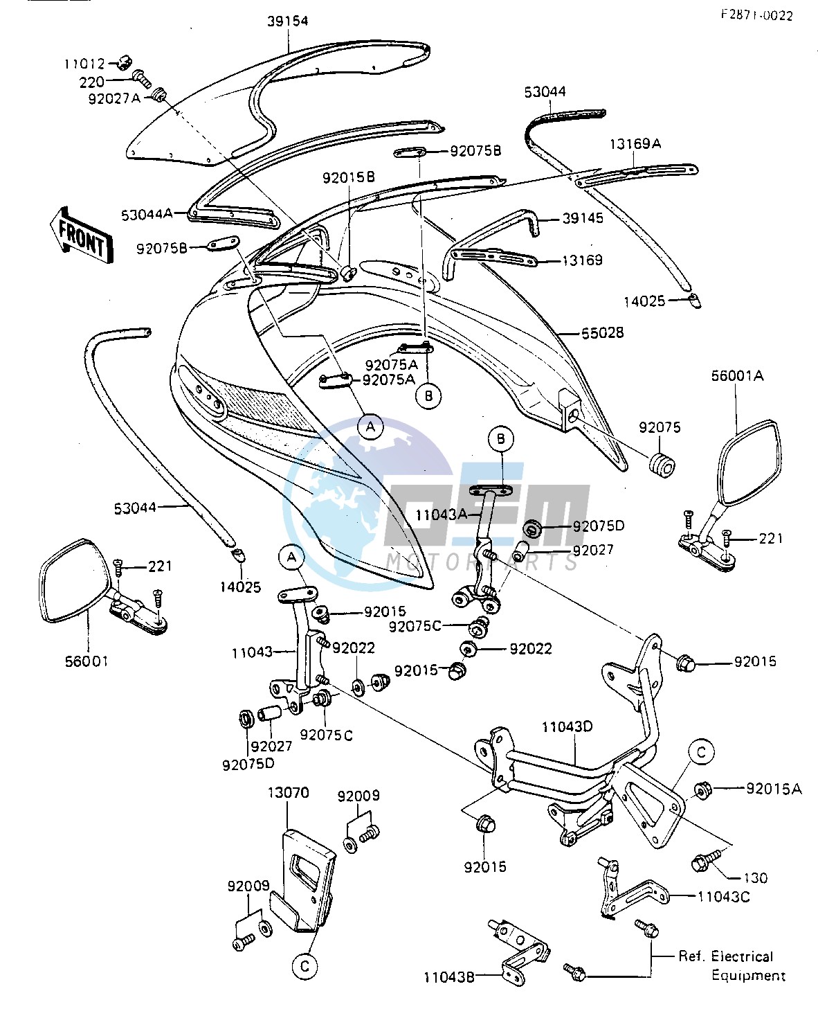 FAIRING -- ZX750-A1- -