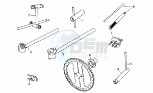 Daytona 1000 RS RS drawing Specific tools II