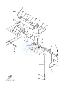 FT9-9DEL drawing THROTTLE-CONTROL