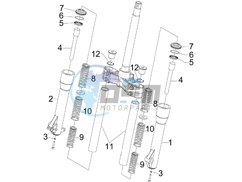 Fork components (Escorts)