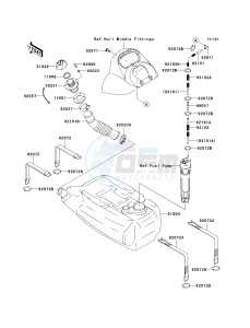 JT 1200 D [STX-12F] (D6F-D7F) D7F drawing FUEL TANK-- D7F- -