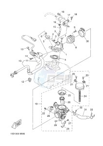 YP400R X-MAX 400 X-MAX (1SDB 1SDB 1SDB) drawing INTAKE