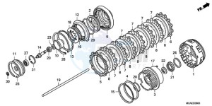 GL1800A Korea - (KO) drawing CLUTCH