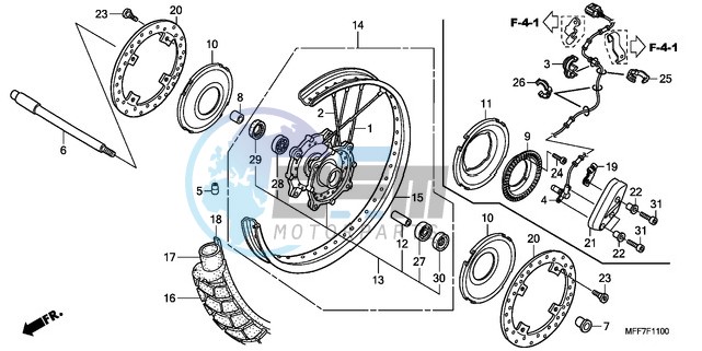 FRONT WHEEL