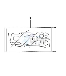 DL1000A drawing GASKET SET