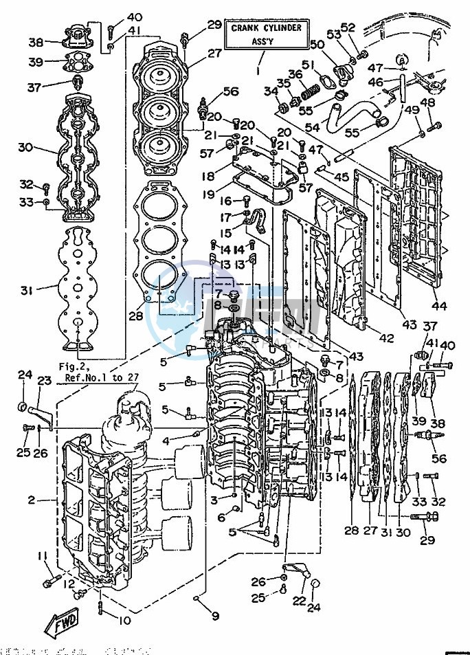 CYLINDER--CRANKCASE