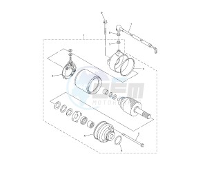 XJ6-F DIVERSION 600 drawing STARTING MOTOR