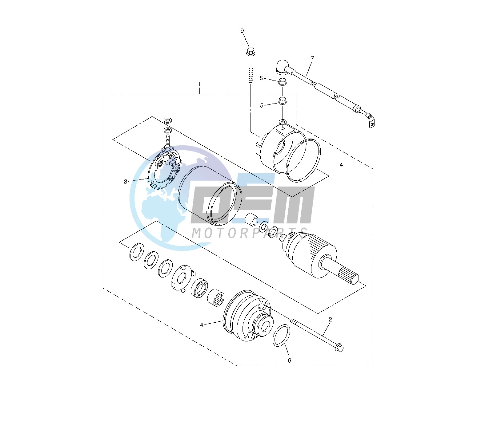 STARTING MOTOR