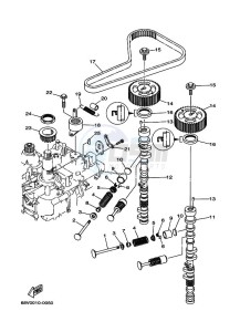 F115AETX drawing VALVE