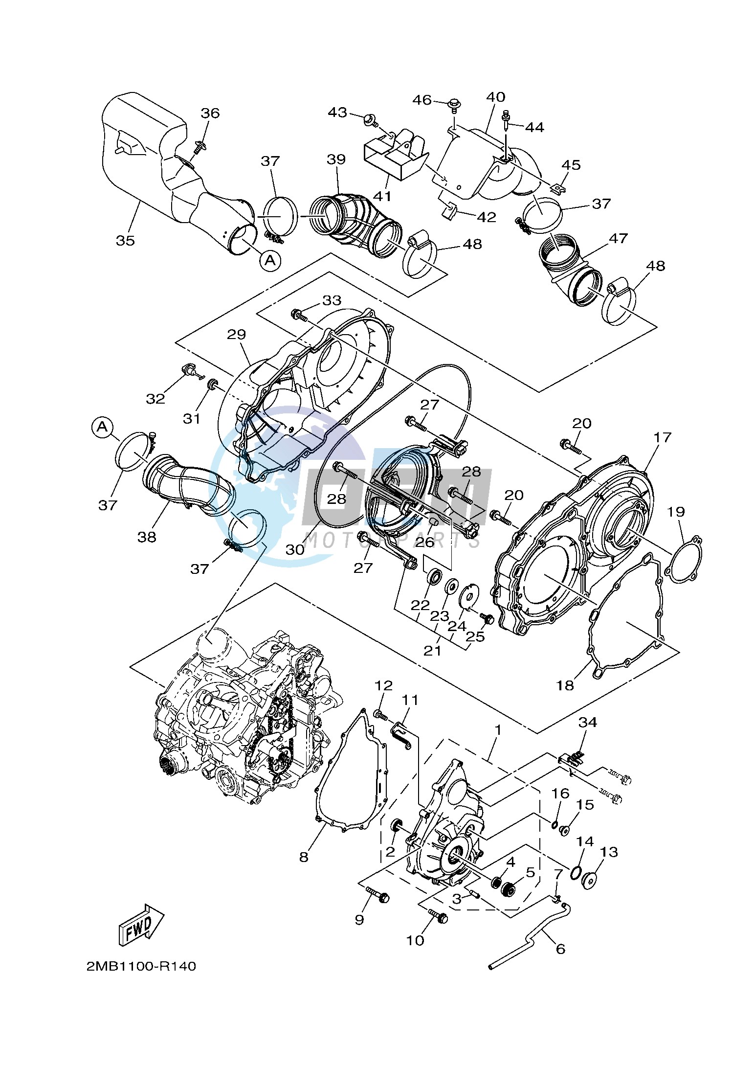 CRANKCASE COVER 1