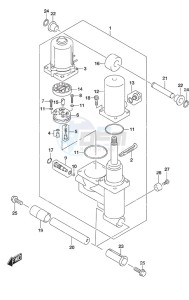 DF 60A drawing Trim Cylinder