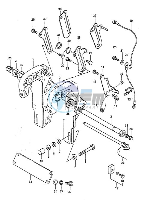 Clamp Bracket (1988 to 1994)