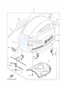 F200FETL drawing FAIRING-UPPER