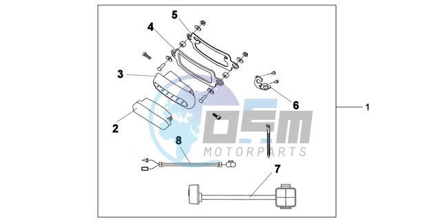 REAR FOG LIGHT KIT