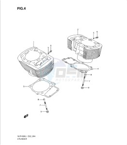 VLR1800 drawing CYLINDER