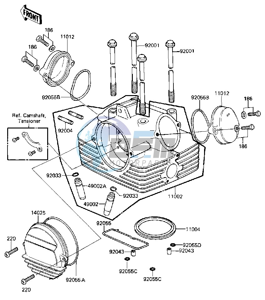 CYLINDER HEAD_COVERS -- 84-85 C2_C3- -