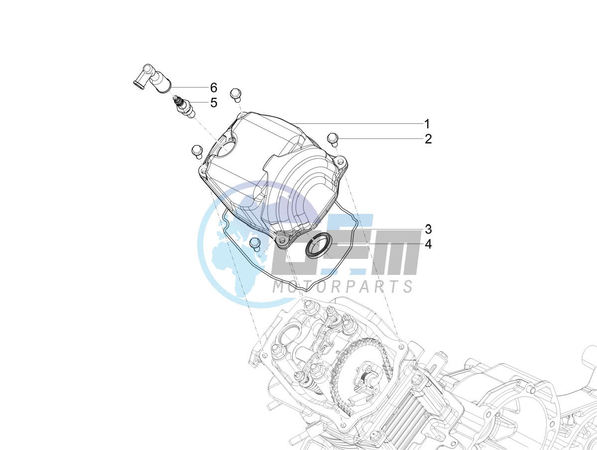 Cylinder head cover