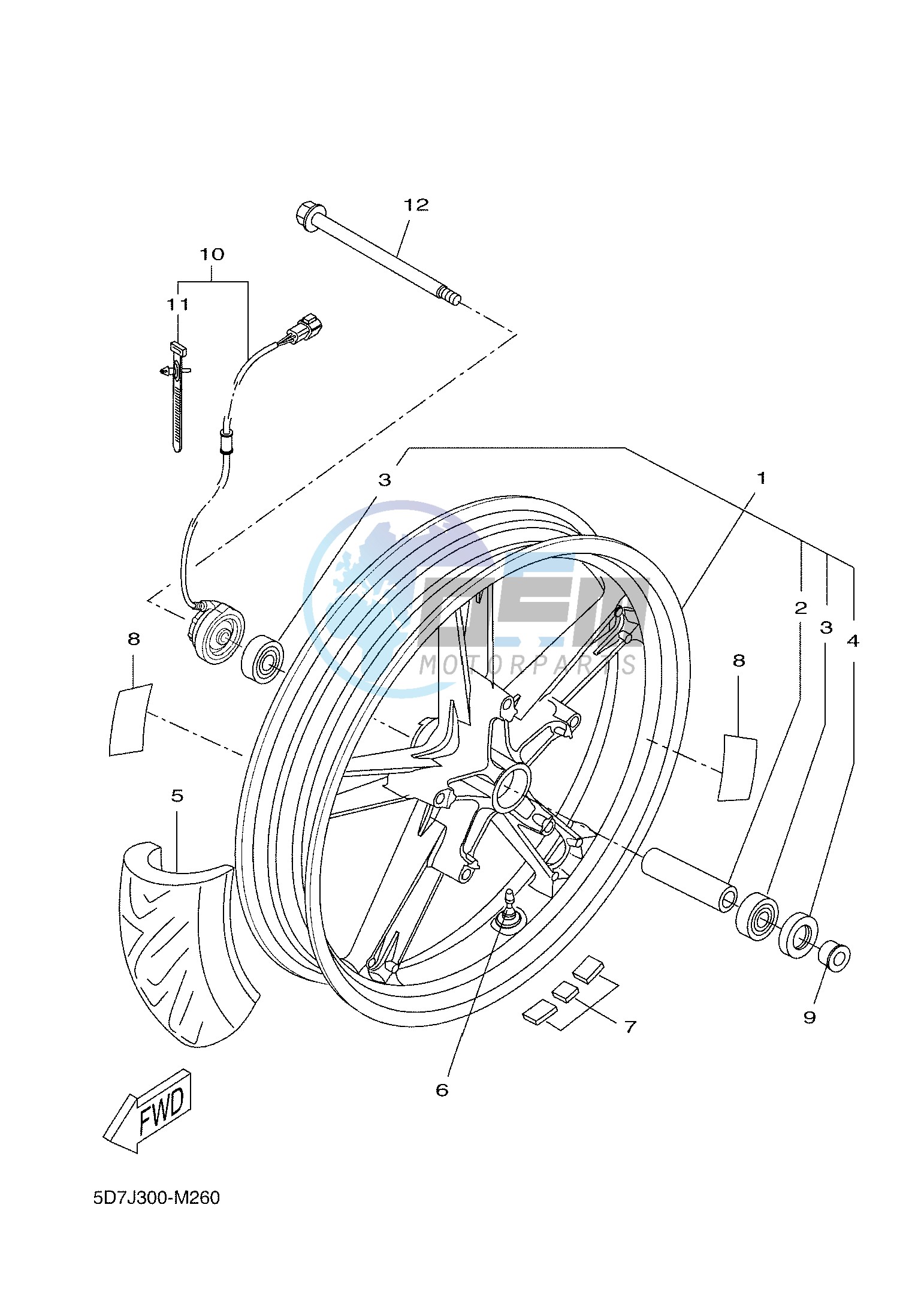 FRONT WHEEL