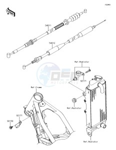 KX85 KX85CJF EU drawing Cables