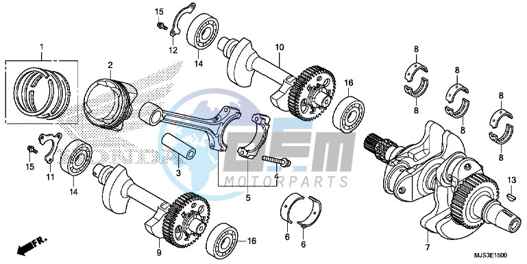 CRANKSHAFT/PISTON