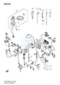 GSF-1250S ABS BANDIT EU drawing WIRING HARNESS