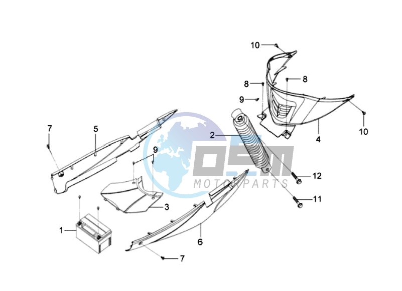 REAR SUSPENSION - COWLING