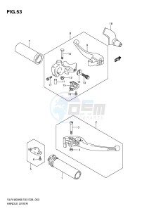 VLR1800 (E3-E28) drawing HANDLE LEVER