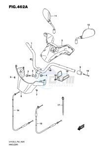 UH125 ABS BURGMAN EU drawing HANDLEBAR