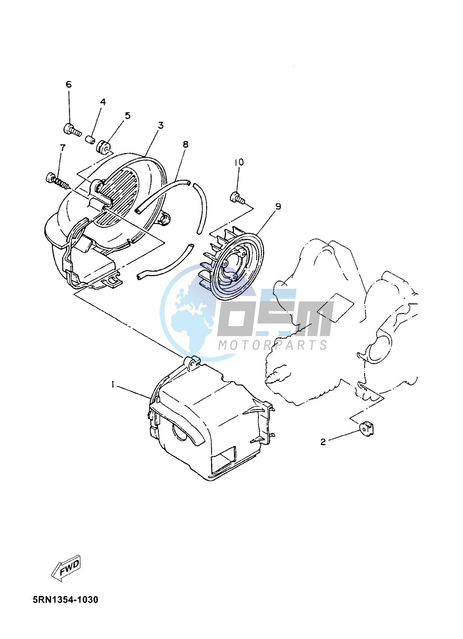 AIR SHROUD & FAN